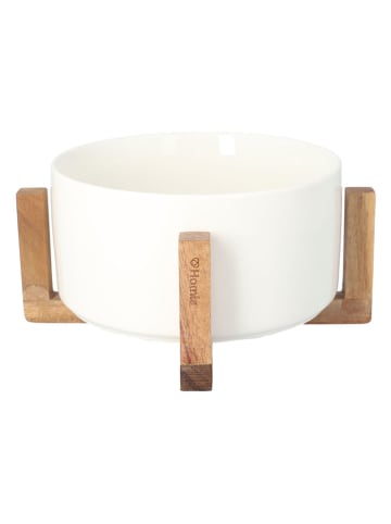 Homla Schaal "Fincan" crème - (H)10 x Ø 20 cm