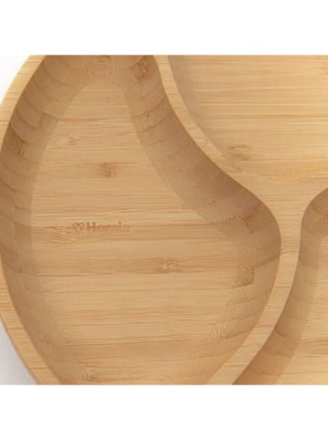 Homla Półmisek "Bambou" w kolorze jasnobrązowym - Ø 25 cm