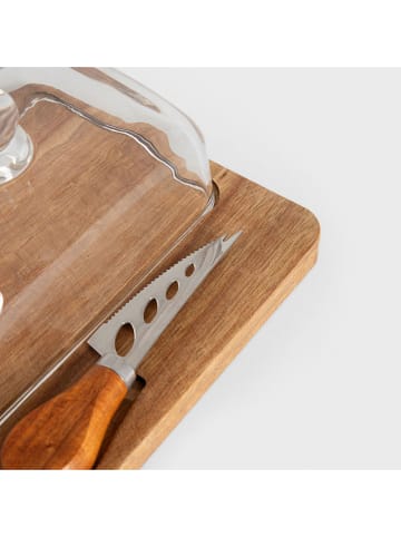 Homla Butterdose ''Carlos'' in Braun - (B)18 x (H)10 x (T)16 cm