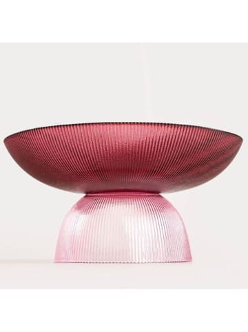 Homla Półmisek "Megalo" w kolorze bordowo-jasnoróżowym - Ø 25 cm