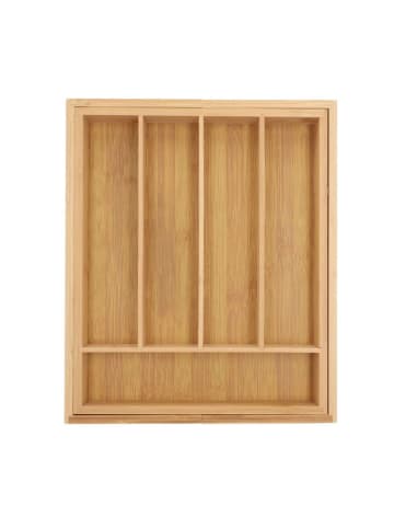 Homla Besteckkasten "Bambou" lichtbruin - (L)37 x (B)31 cm