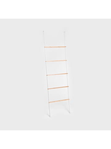 Homla Handdoekrek "Taru" lichtbruin/wit - (B)45 x (H)159,5 x (D)2 cm