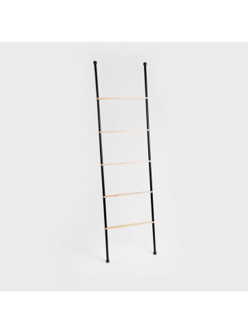 Homla Handdoekrek "Taru" lichtbruin/zwart - (B)45 x (H)159,5 x (D)2 cm