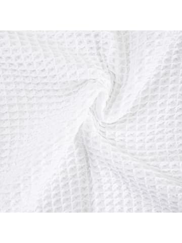 Homla Ręcznik prysznicowy "Vaffel" w kolorze białym - 130 x 70 cm