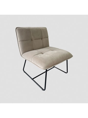 Homla Fauteuil "Nelox" grijs - (B)63 x (H)73 x (D)69 cm