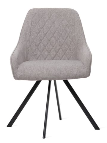 Homla Stuhl "Laurent" in Grau - (B)55 x (H)85 x (T)54 cm