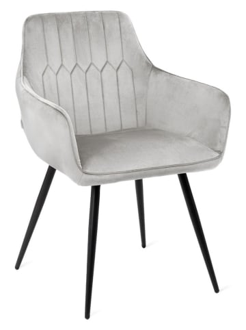 Homla Krzesło "Etienne" w kolorze szarym - 56 x 86 x 61 cm