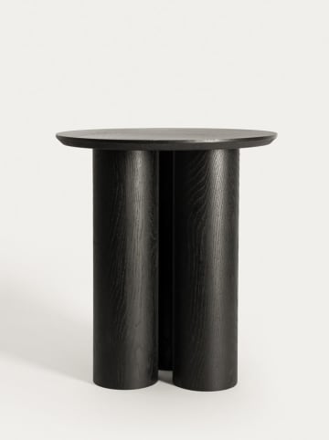 Homla Salontafel "Lumbera" zwart - (H)45 x Ø 40 cm