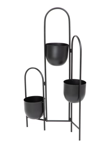 Homla Stojak "Floero" w kolorze czarnym na rośliny - 49 x 80 cm