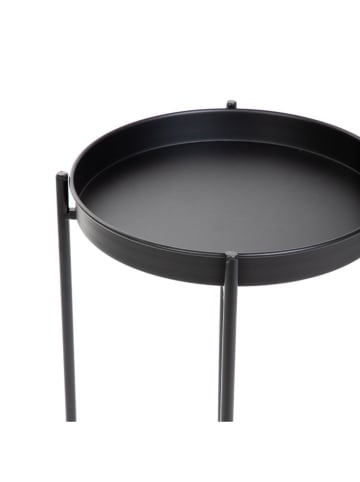 Homla Bloempot "Roh" zwart - (H)58 x Ø 25,5 cm