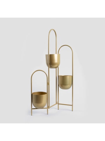 Homla Stojak "Floero" w kolorze złotym na rośliny - 49 x 80 cm