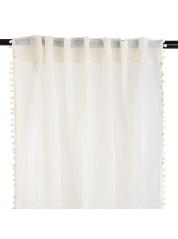 Homla Zasłona "Adi" w kolorze kremowym - 250 x 140 cm