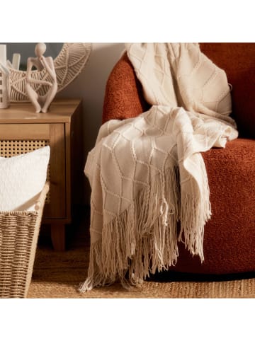 Homla Wohndecke ''Loop'' in Beige - (L)170 x (B)130 cm