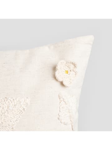 Homla Kissenhülle ''Tima'' in Creme - (L)45 x (B)45 cm