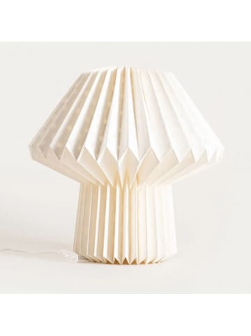 Homla Tischleuchte "Galla" in Creme - (H)38 cm