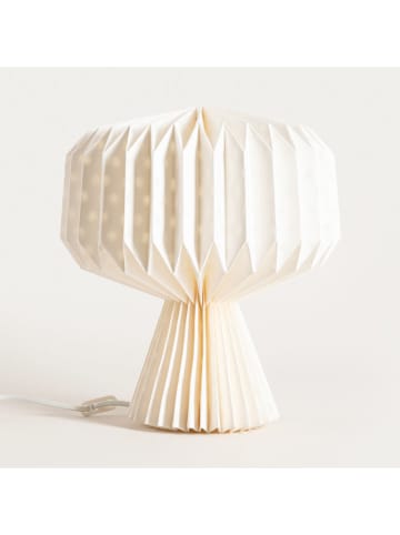 Homla Lampa stołowa "Galla" w kolorze kremowym - wys. 38 cm