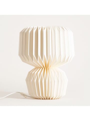 Homla Tischleuchte "Galla" in Creme - (H)38 cm