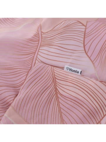 Homla Mikrofaser-Bettwäsche-Set "Gallo" in Rosa