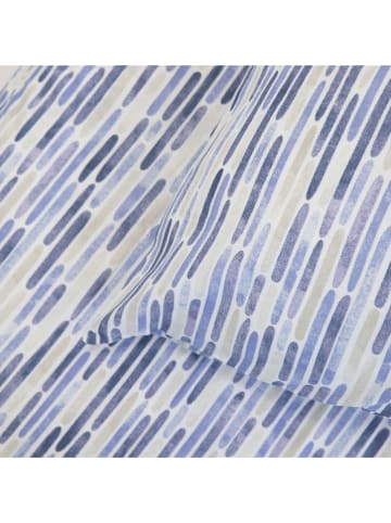 Homla Bettwäsche-Set "B2 Janis Essenstials" in Weiß/ Blau