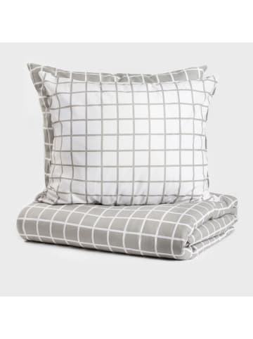 Homla Bettwäsche-Set "Reyes" in Grau/ Weiß