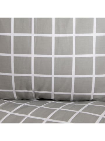 Homla Komplet pościeli "Reyes" w kolorze szaro-białym