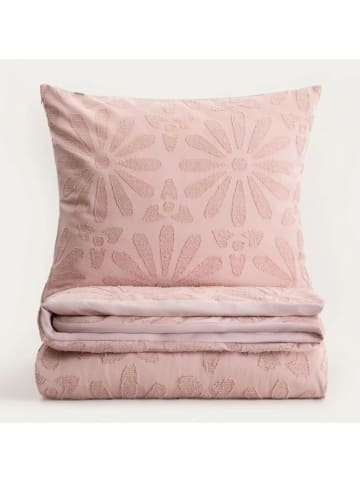 Homla Komplet pościeli "Silva" w kolorze jasnoróżowym z mikrofibry