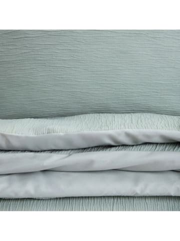 Homla Komplet pościeli "Riva" w kolorze miętowym z mikrofibry