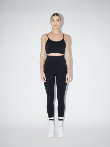LeGer Legginsy "Alexa" w kolorze czarnym