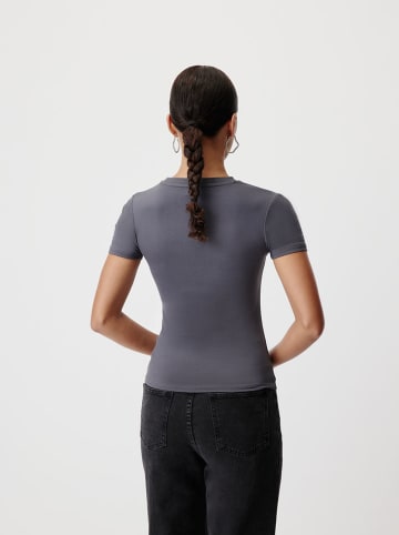 LeGer Koszulka "Doreen" w kolorze antracytowym