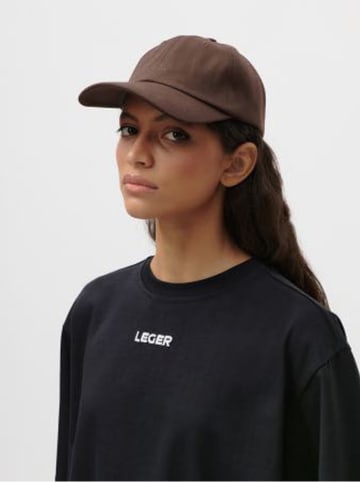 LeGer Cap "Janett" in Dunkelbraun
