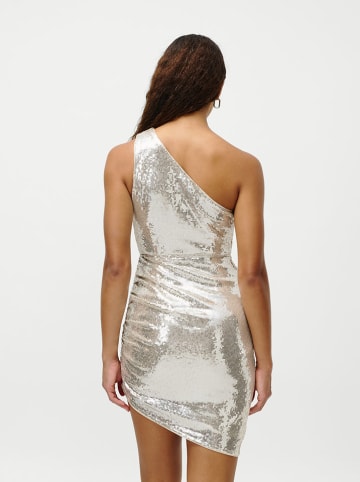 LeGer Paillettenkleid "Sontje" in Silber