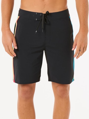 Rip Curl Szorty kąpielowe "Mirage 3/2/1 Ultimate" w kolorze czarnym ze wzorem