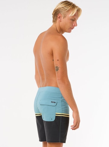 Rip Curl Badeshorts "Mirage Combine" in Schwarz/ Hellblau