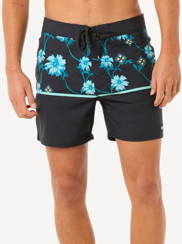 Rip Curl Badeshorts "Mirage Surf Revival 50" in Schwarz/ Hellblau