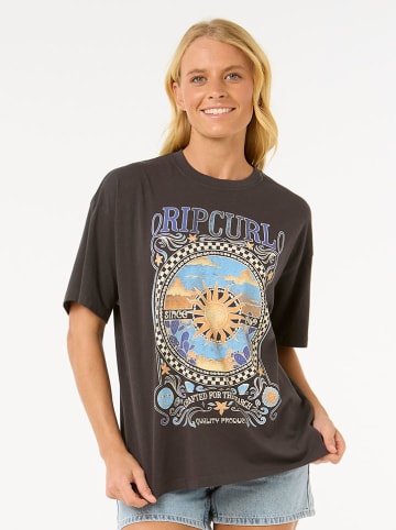 Rip Curl Koszulka "Luna Heritage" w kolorze antracytowym
