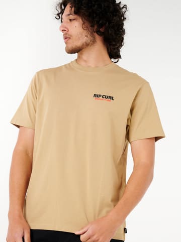 Rip Curl Shirt "Surf Revival Sunsets" beige