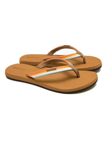 Rip Curl Teenslippers "Freedom" meerkleurig/lichtbruin