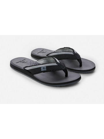 Rip Curl Japonki "Reactor" w kolorze czarno-szarym