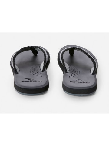 Rip Curl Japonki "Reactor" w kolorze czarno-szarym