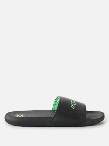 Rip Curl Leren slippers "Archive Y2K" zwart