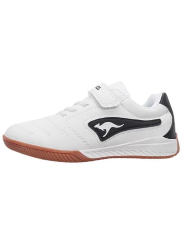 Kangaroos Sneakers "K5-Drib EV" in Weiß/ Schwarz