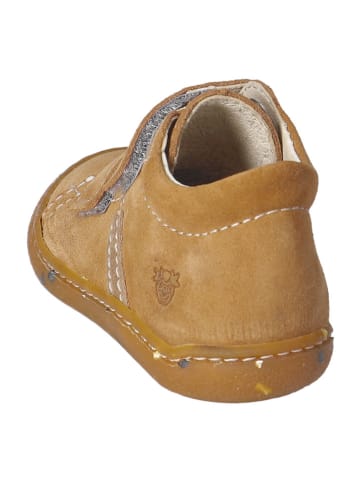 PEPINO Leder-Sneakers in Hellbraun