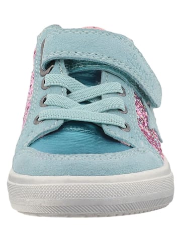 Lurchi Sneakers "Binia" in Rosa/ Türkis