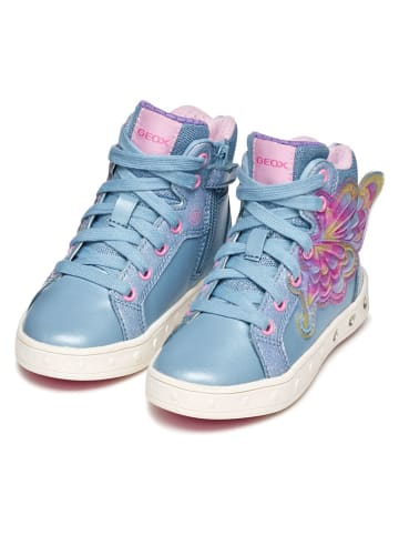 Geox Sneakersy "Skylin" w kolorze błękitnym