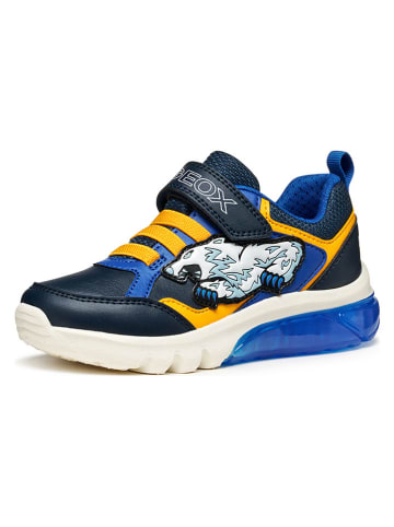 Geox Sneakersy "Ciberdron" w kolorze niebieskim