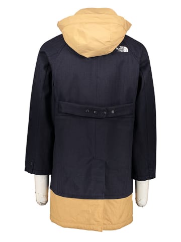 The North Face 2in1-Funktionsjacke in Dunkelblau/ Beige