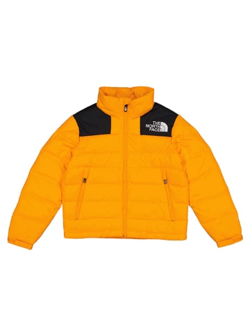 The North Face Donsjas "Massif" geel/zwart