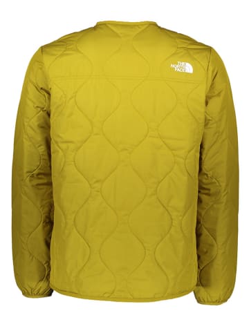 The North Face Kurtka pikowana "Ampato" w kolorze zielonym