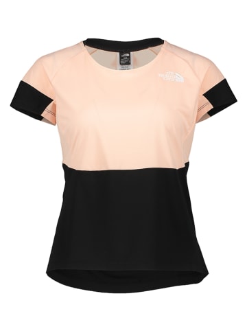 The North Face Trekkingshirt "Beshtor" in Lachs/ Schwarz