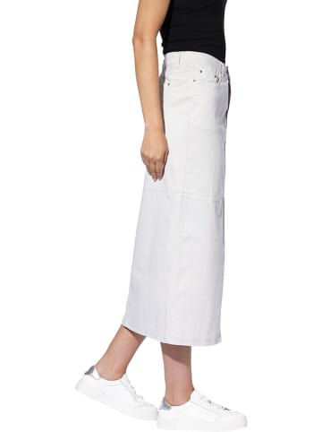 Heine Spódnica dżinsowa w kolorze jasnoszarym